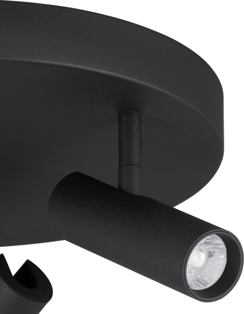 Bino LED takspot 3lys 30cm sort 4