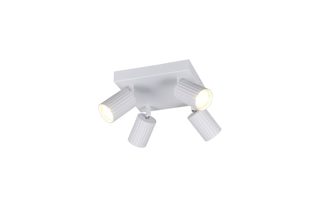 Soka takspot 4lys 20cm hvit 1
