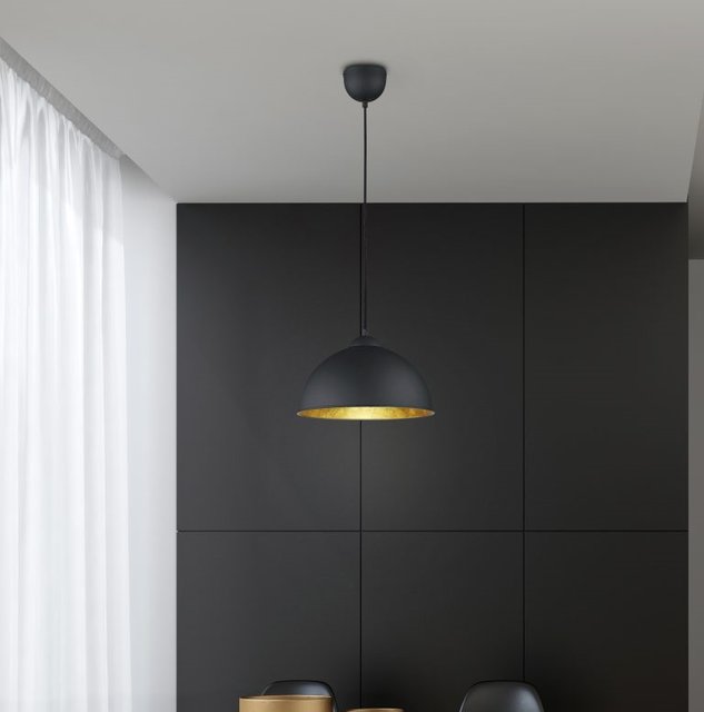 Jimmy taklampe 31cm sort 1