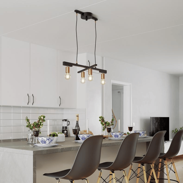 Zeona taklampe 90cm sort 1