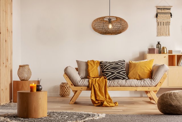 Hedda taklampe 52cm natur, bilde 7 av 8