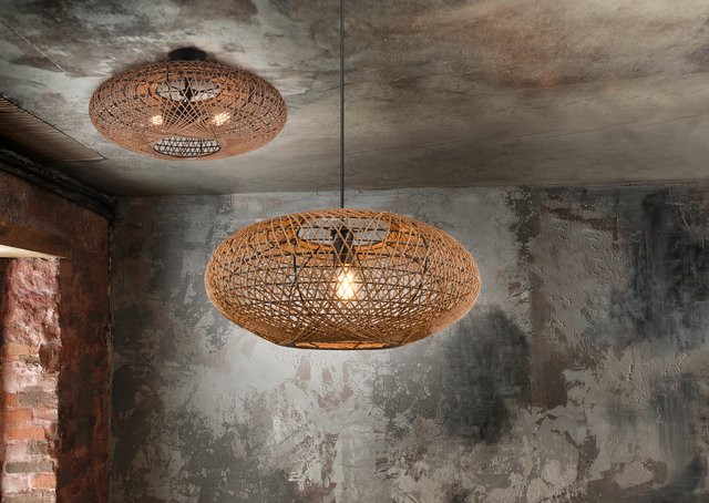 Hedda taklampe 52cm natur, bilde 8 av 8