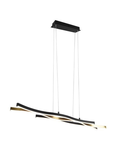 Blaze LED taklampe 107cm messing, bilde 2 av 3