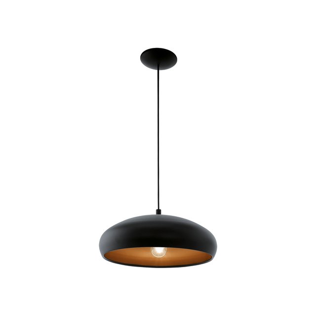 Mogano taklampe 40cm sort 2