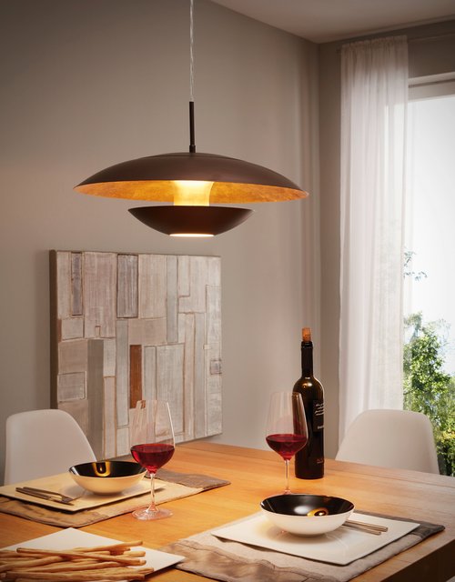 Nuvano taklampe 48cm brun, bilde 4 av 4