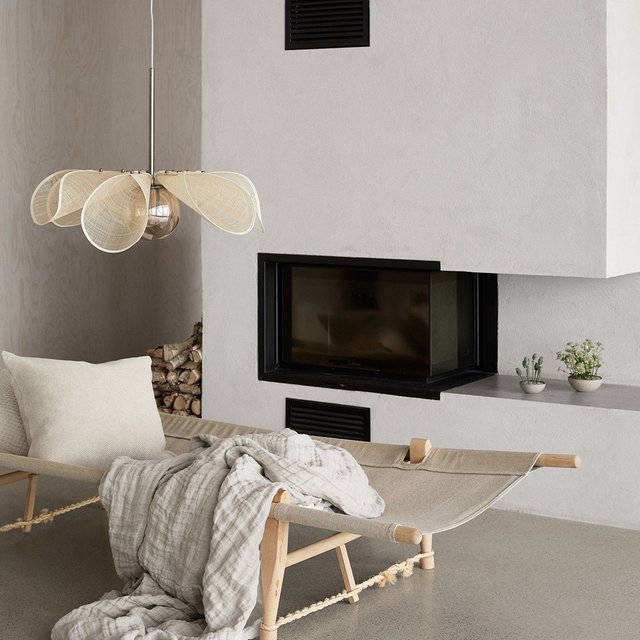 Styrka taklampe 63cm natur, bilde 1 av 3