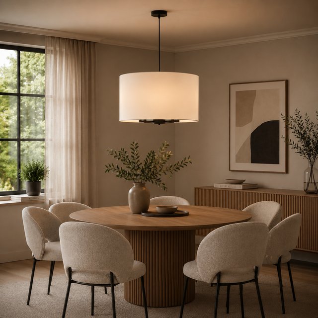 Skeikampen II taklampe 55cm hvit, bilde 1 av 5