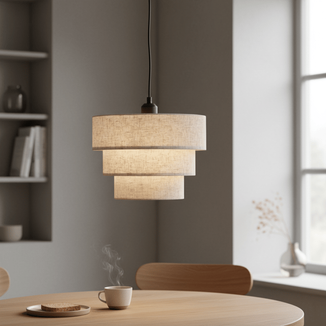 Bletind taklampe 30cm hvit 1