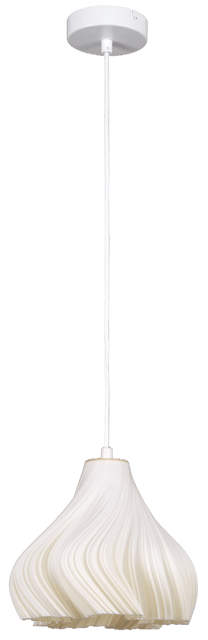 Elysian 3D Art taklampe 22cm hvit, bilde 2 av 5