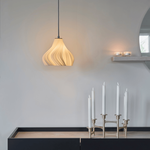 Elysian 3D Art taklampe 22cm hvit, bilde 1 av 5