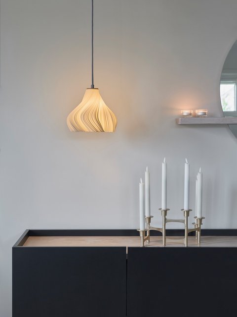 Elysian 3D Art taklampe 22cm hvit, bilde 5 av 5
