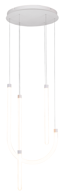 Maxwell LED taklampe 50cm hvit 3