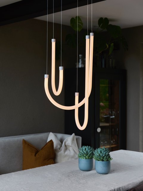Maxwell LED taklampe 50cm hvit 4