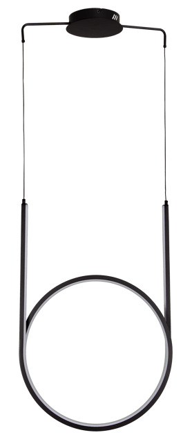 Gerald LED taklampe 44cm sort 3