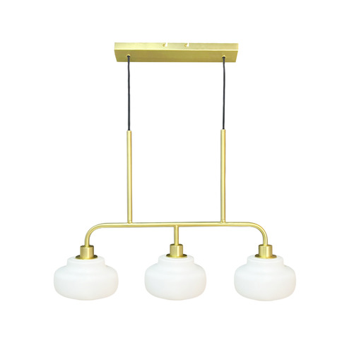 Soria taklampe 79cm messing, bilde 3 av 9