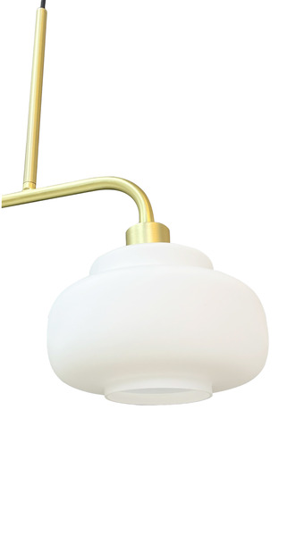 Soria taklampe 79cm messing, bilde 5 av 9