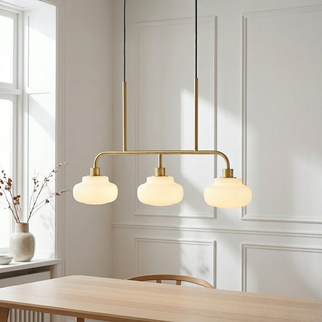 Soria taklampe 79cm messing, bilde 1 av 9