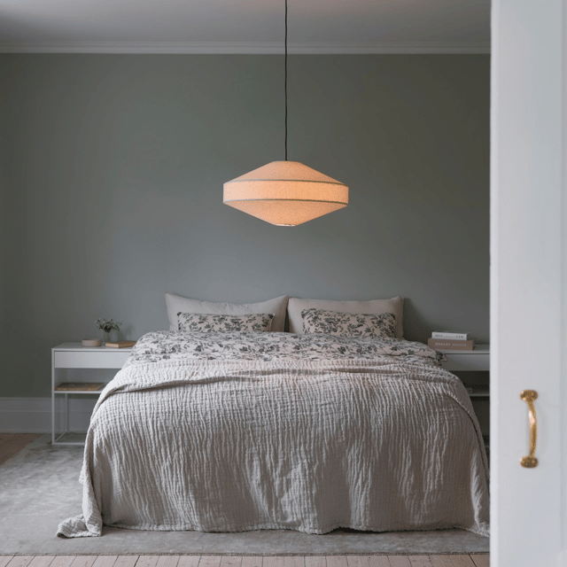 Luxe taklampe 65cm beige 2