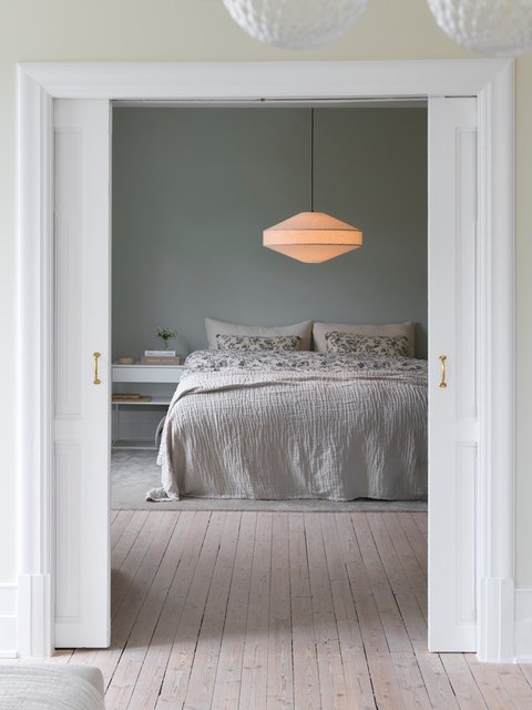 Luxe taklampe 65cm beige 3