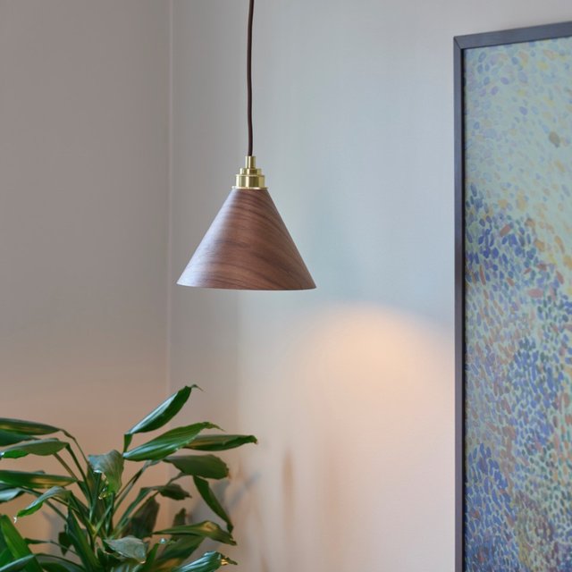 Ravn pendel 15cm brun, bilde 2 av 4