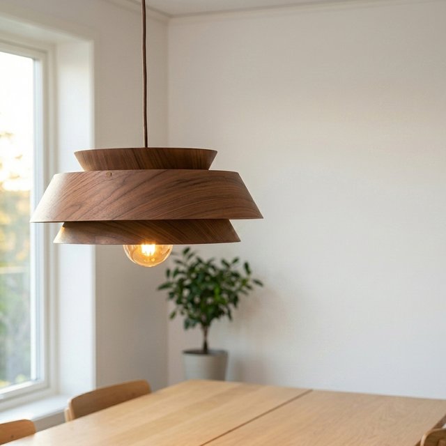 Justin taklampe 42cm brun, bilde 1 av 7