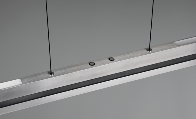 Emerson LED taklampe 95cm stål, bilde 4 av 5