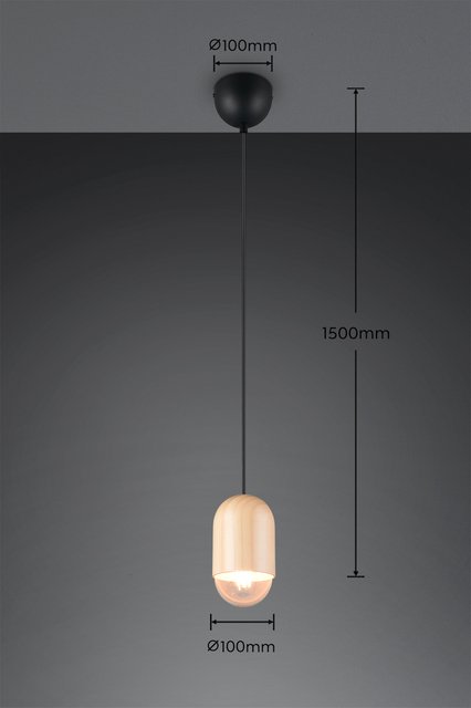 Nara pendel 11cm natur, bilde 5 av 6