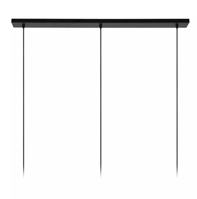 Singala taklampe rekke 3lys 125cm messing, bilde 4 av 5