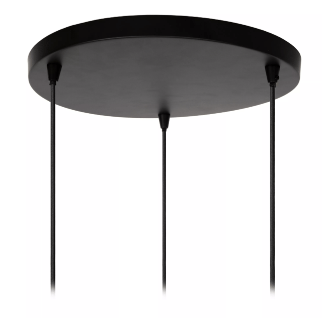 Singala taklampe rondell 3lys 55cm messing 4
