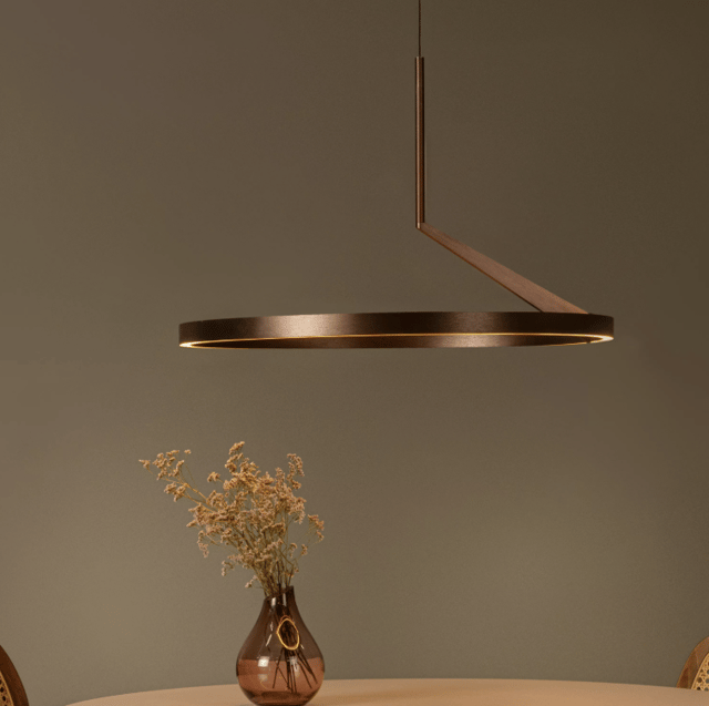 Applause LED taklampe 60cm brun, bilde 1 av 5