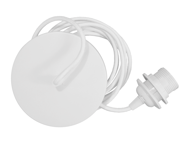 Rosette pendeloppheng hvit, bilde 1 av 2