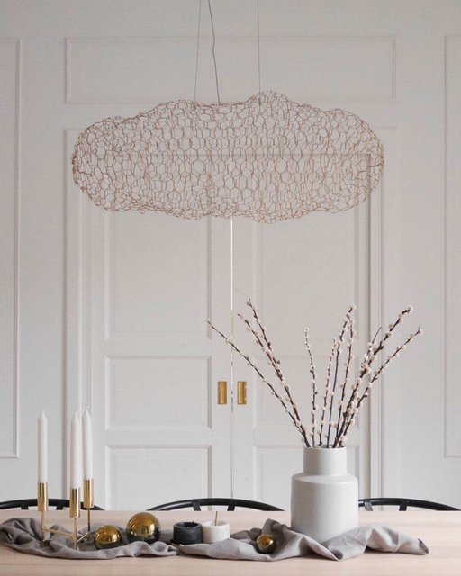 Hayden taklampe 75cm gull, bilde 4 av 4
