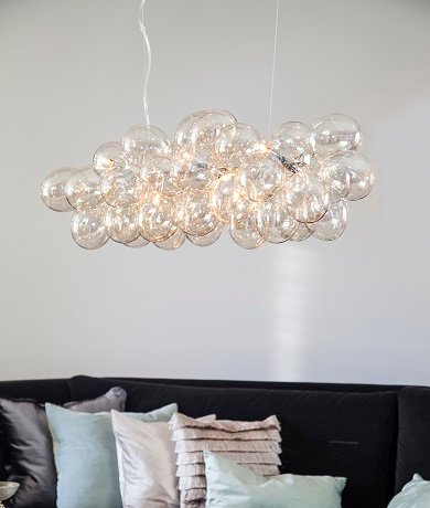 Gross Bar taklampe 80cm amber 3