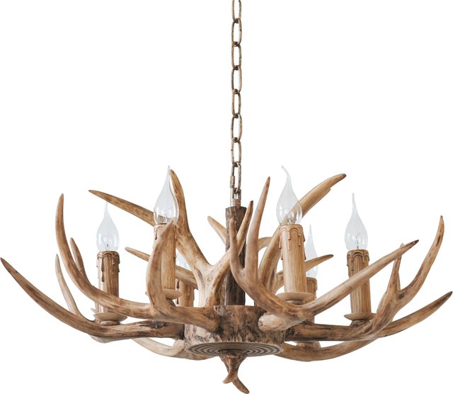 Gevir II taklampe 70cm brun, bilde 5 av 5