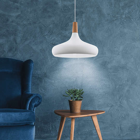 Sabinar taklampe 40cm hvit, bilde 1 av 2