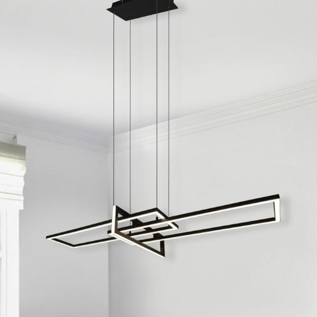 Salinas LED taklampe 110cm sort 1