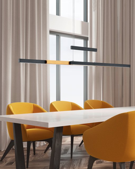 Trajan LED taklampe 150cm sort, bilde 8 av 8