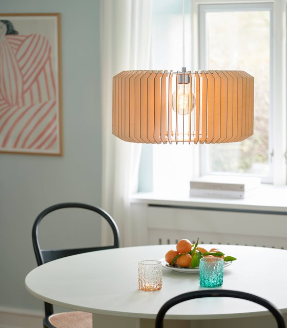 Asti taklampe 50cm natur, bilde 2 av 5