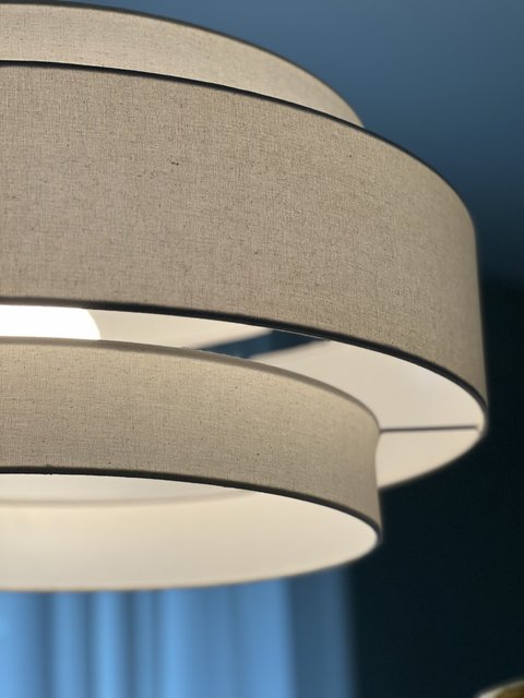 Trysil taklampe 65cm beige, bilde 6 av 8