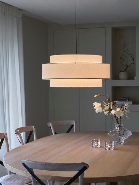 Trysil taklampe 65cm beige 4