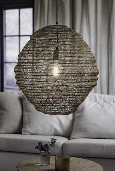 Tazza taklampe 55cm gull, bilde 3 av 4