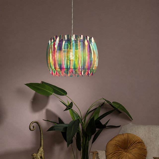 Glinstar taklampe 40cm flerfarget, bilde 1 av 5