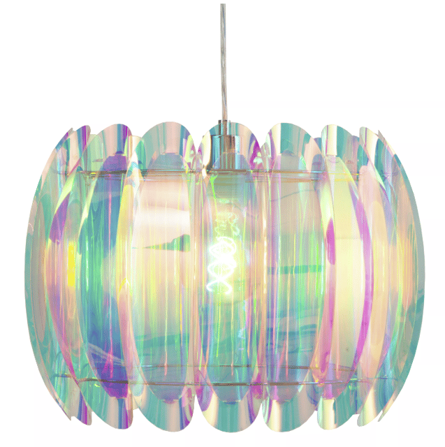 Glinstar taklampe 40cm flerfarget, bilde 3 av 5