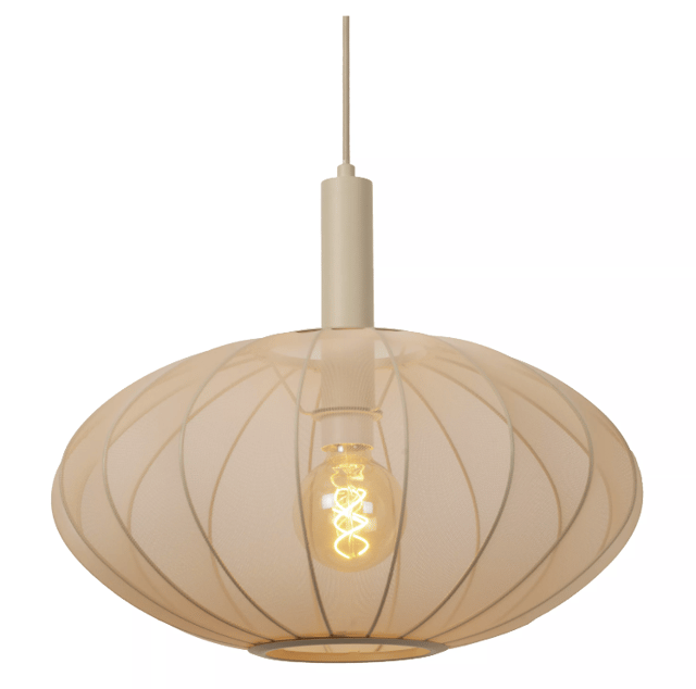 Corina taklampe 50cm beige 3