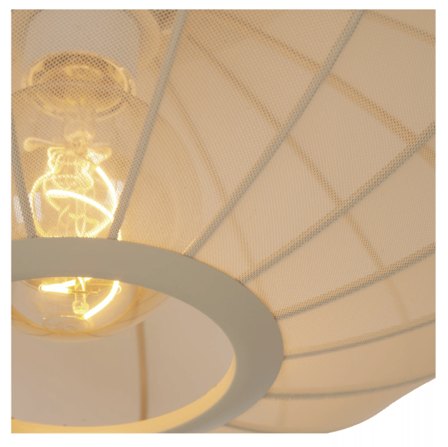 Corina taklampe 50cm beige 4