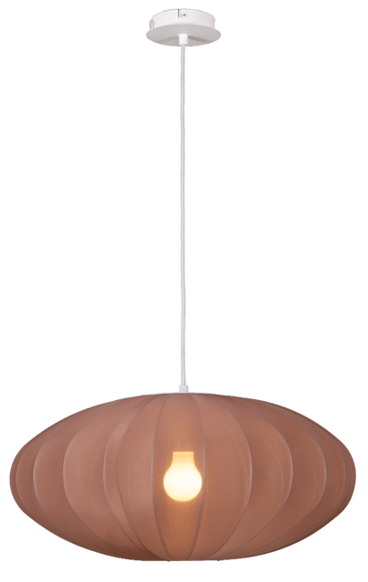 Wolf taklampe 55cm brun 4