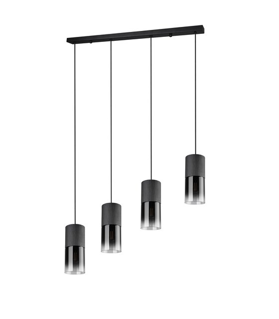 Robin taklampe rekke 4lys 80cm smoke, bilde 4 av 6