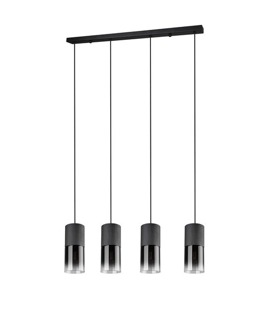 Robin taklampe rekke 4lys 80cm smoke, bilde 6 av 6