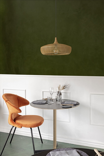 Clava Dine Wood taklampe 43cm natur, bilde 3 av 3