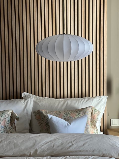Wolf taklampe 55cm hvit 3